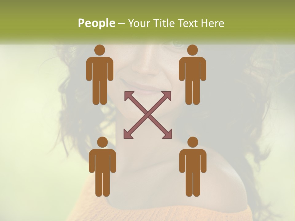 Smiling Girl PowerPoint Template