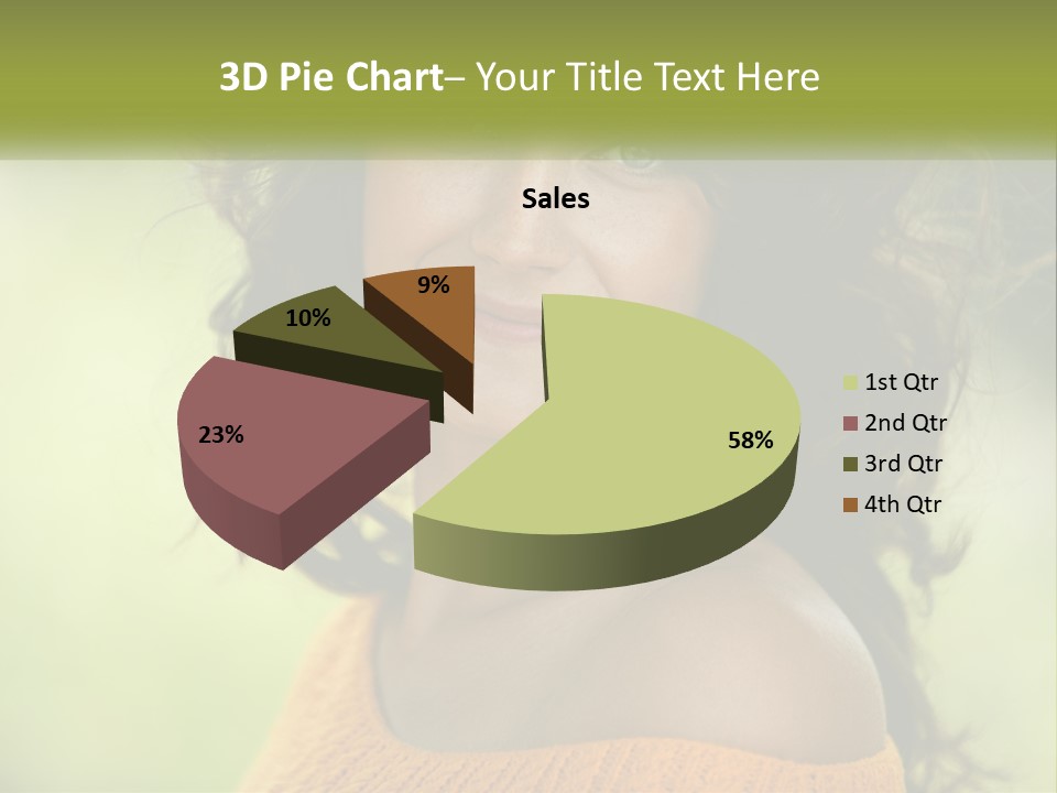 Smiling Girl PowerPoint Template