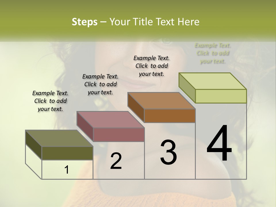 Smiling Girl PowerPoint Template