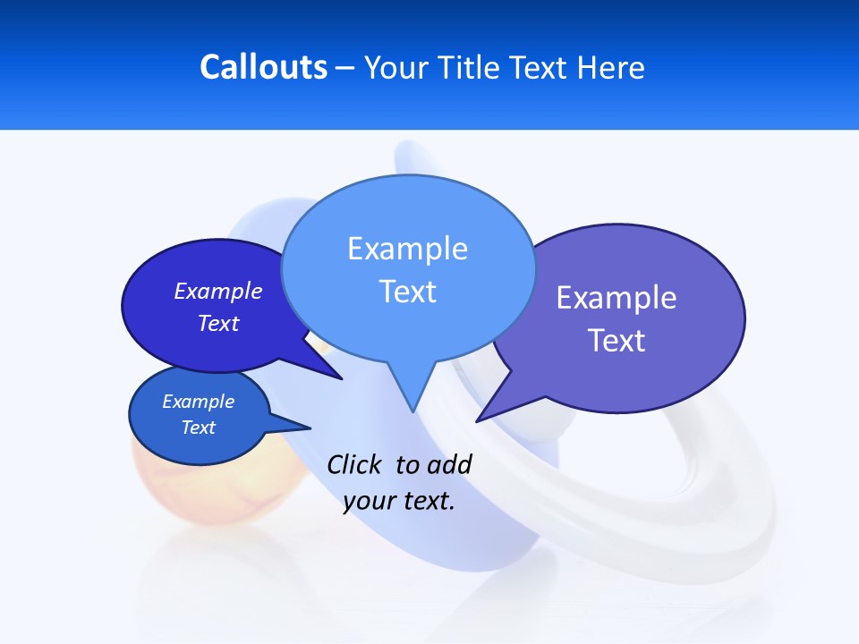 Baby Pacifier PowerPoint Template