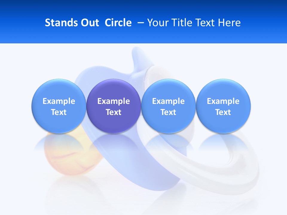 Baby Pacifier PowerPoint Template