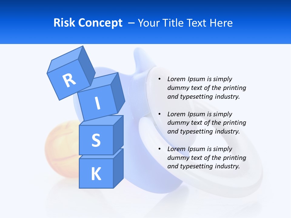 Baby Pacifier PowerPoint Template