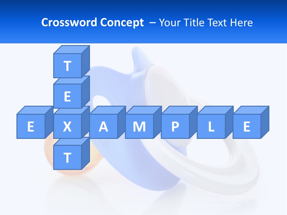 Baby Pacifier PowerPoint Template