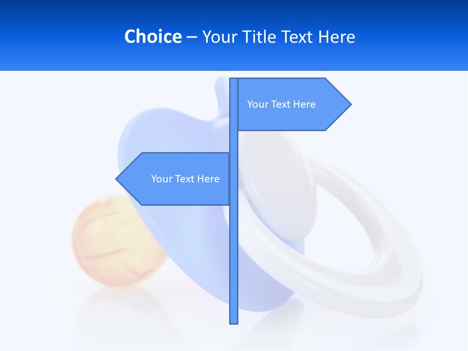 Baby Pacifier PowerPoint Template