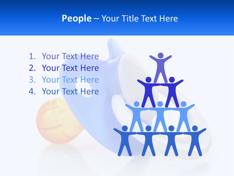 Baby Pacifier PowerPoint Template