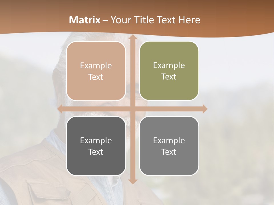 Old Man PowerPoint Template