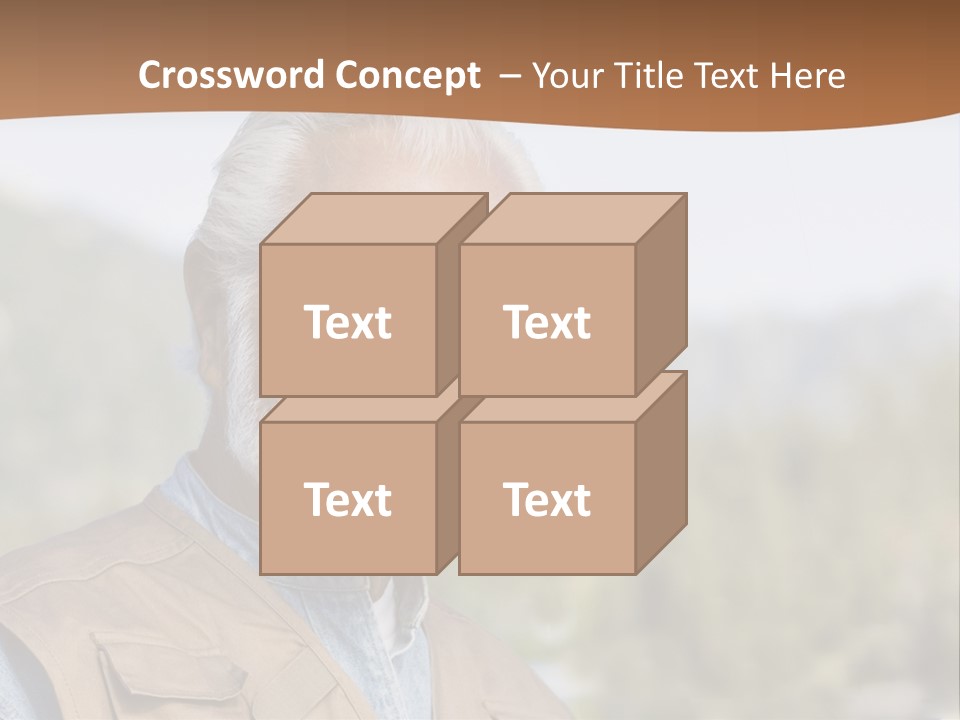 Old Man PowerPoint Template