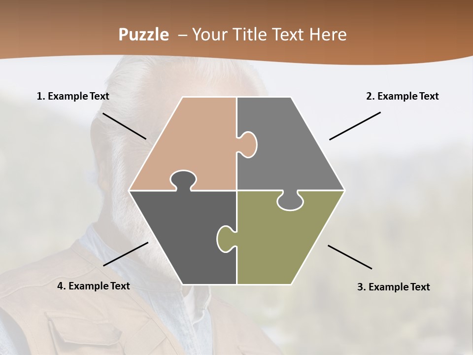 Old Man PowerPoint Template