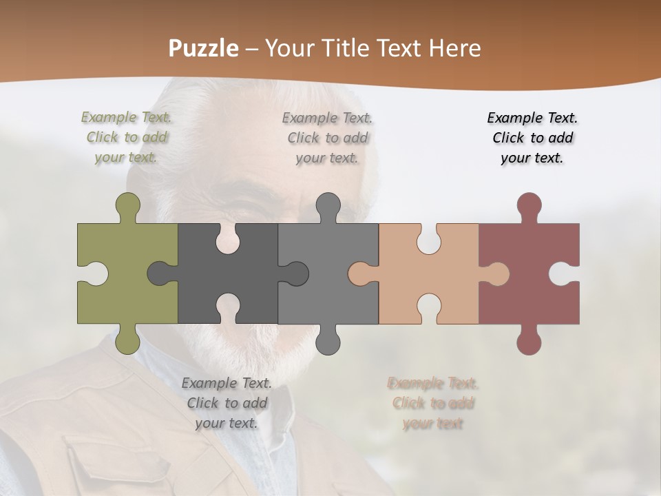 Old Man PowerPoint Template