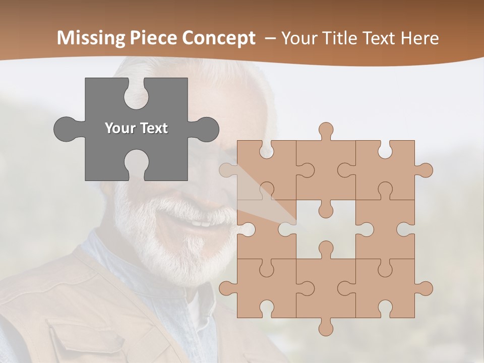Old Man PowerPoint Template