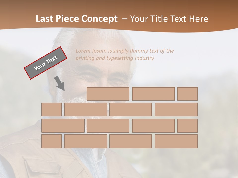Old Man PowerPoint Template