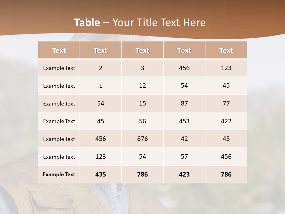 Old Man PowerPoint Template