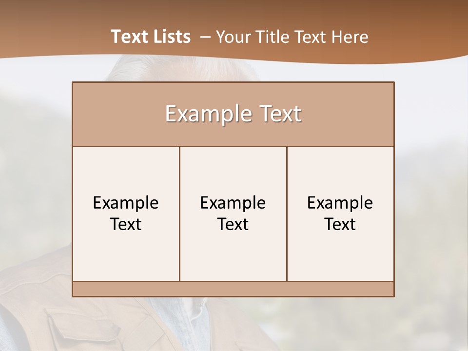 Old Man PowerPoint Template