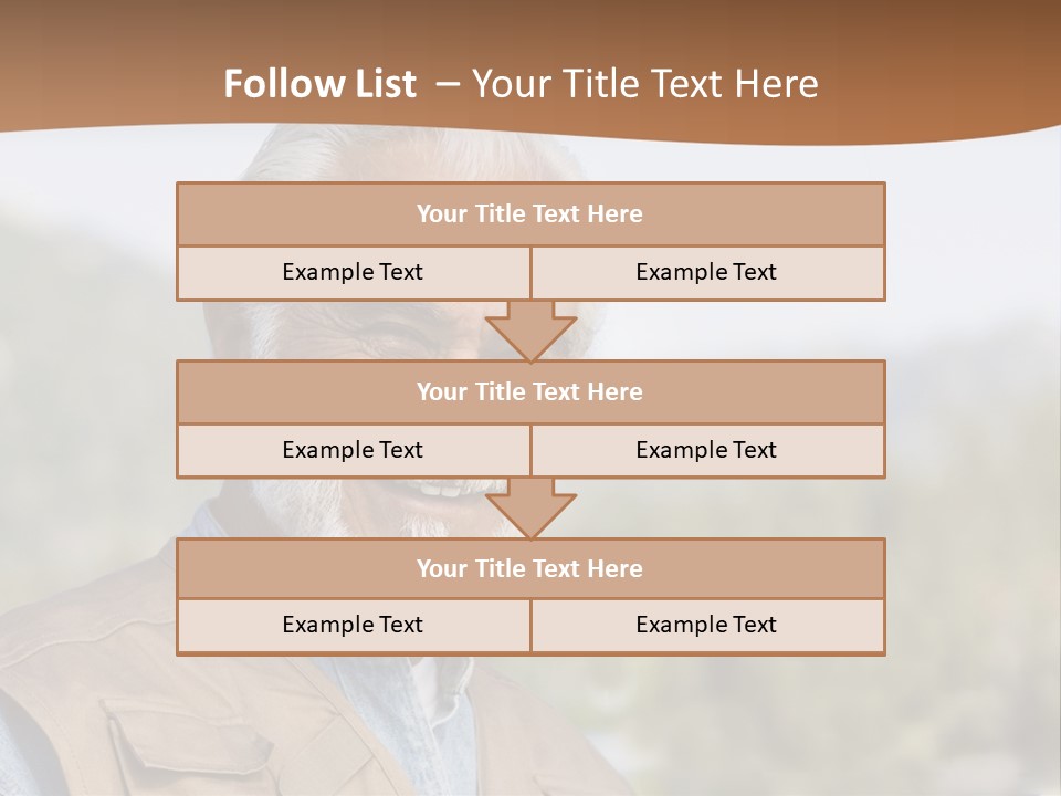 Old Man PowerPoint Template