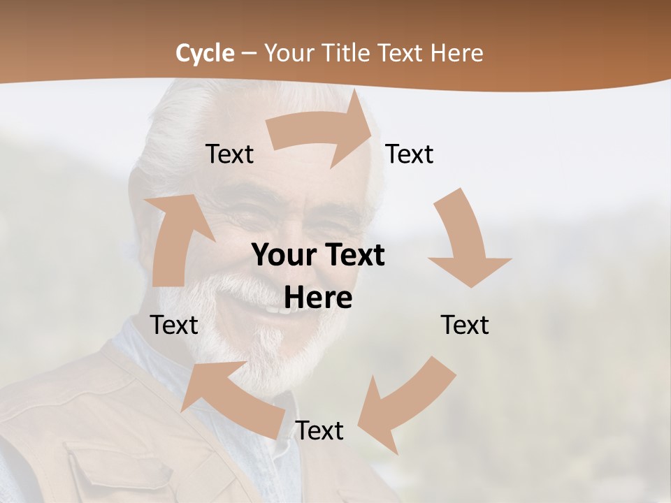 Old Man PowerPoint Template
