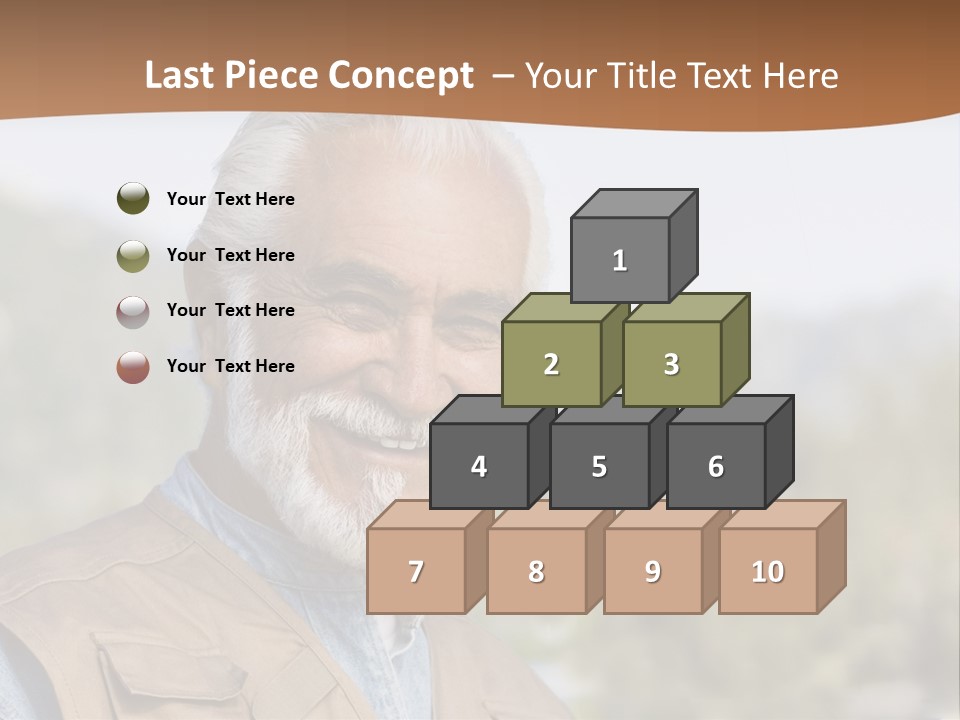 Old Man PowerPoint Template