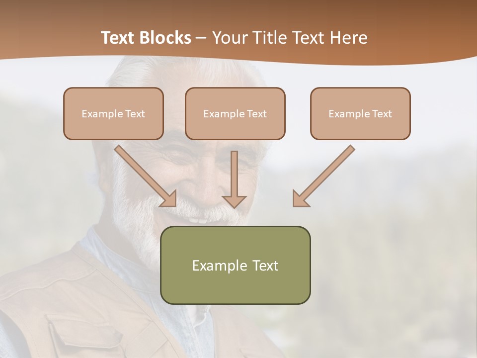 Old Man PowerPoint Template