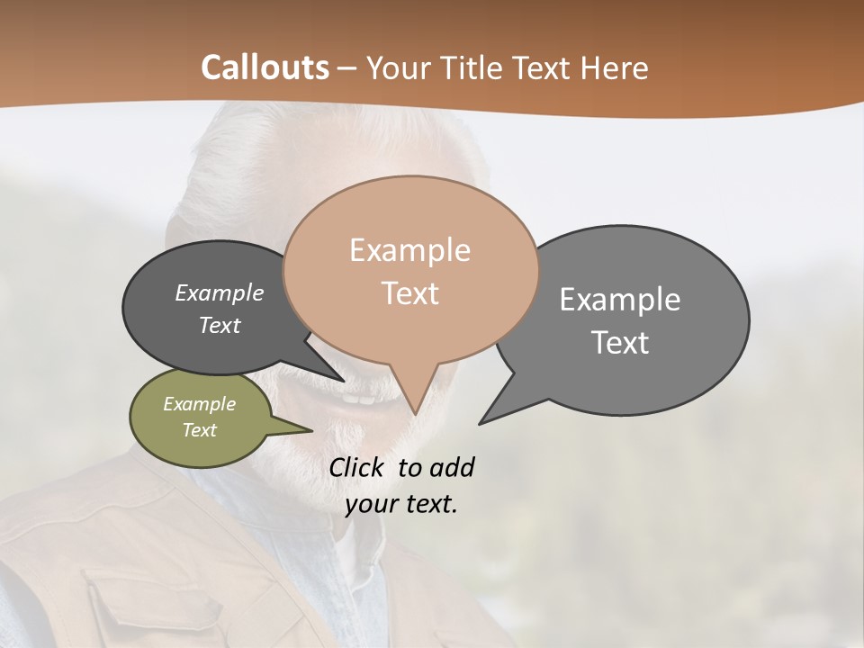 Old Man PowerPoint Template