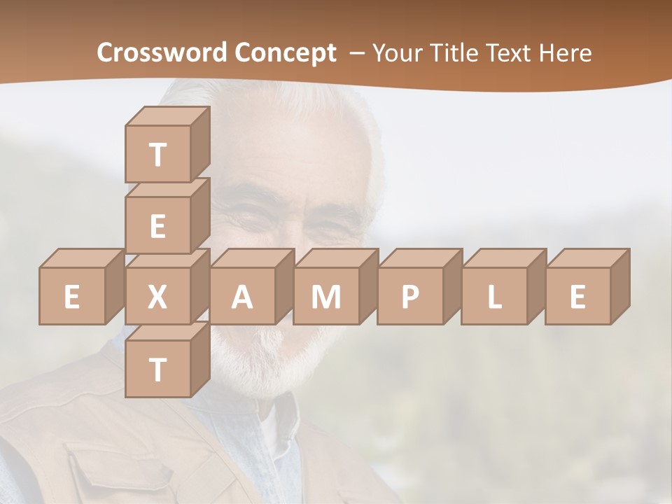 Old Man PowerPoint Template