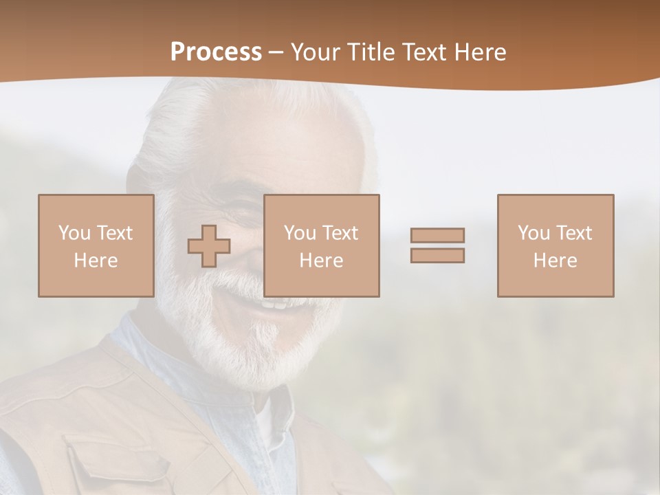 Old Man PowerPoint Template