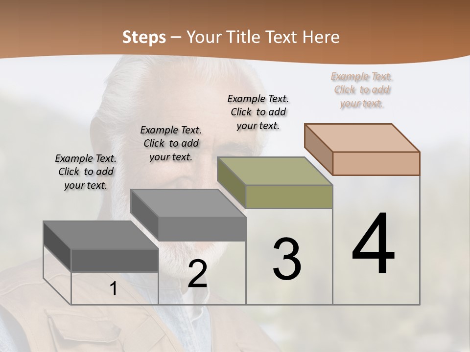 Old Man PowerPoint Template