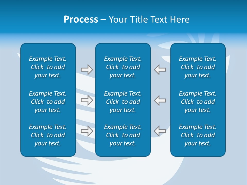 The Dove Of Peace Carries An Olive Branch PowerPoint Template