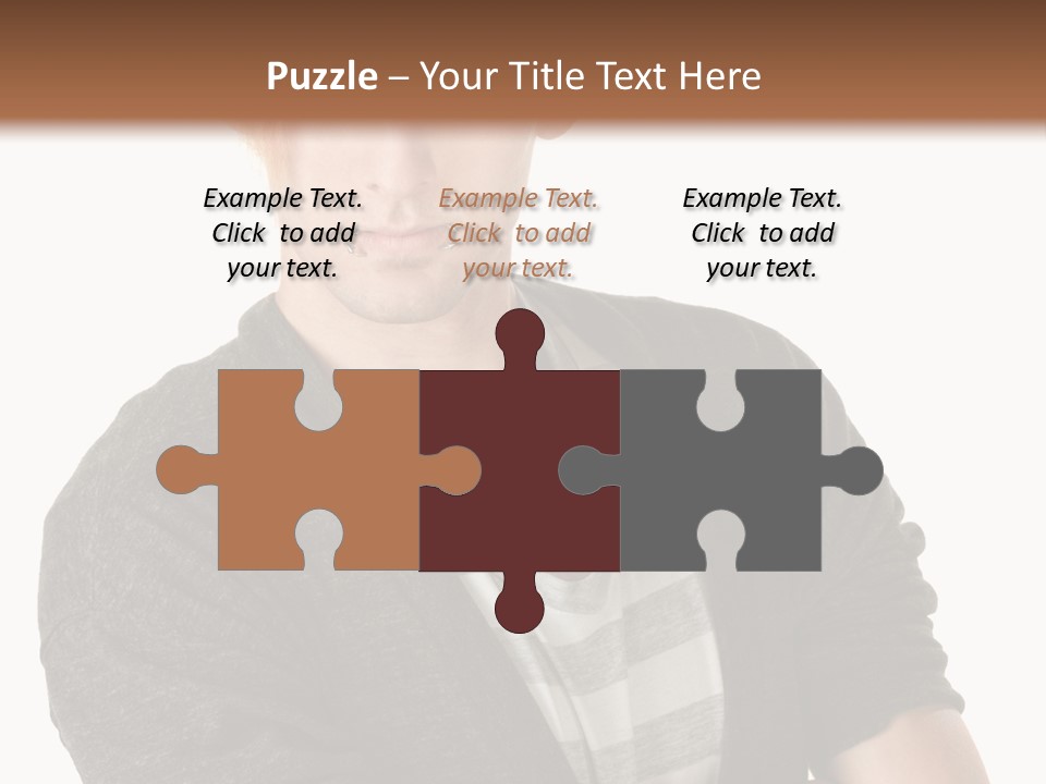 Guy With Mohawk PowerPoint Template