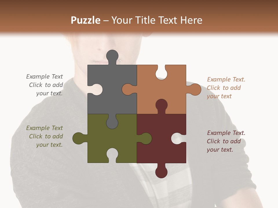 Guy With Mohawk PowerPoint Template