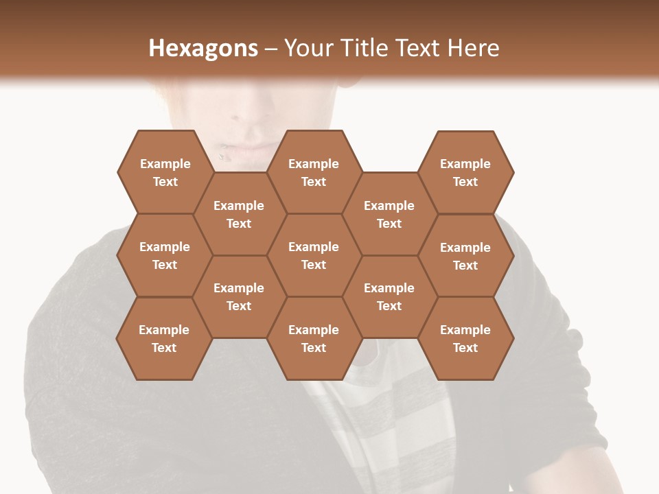 Guy With Mohawk PowerPoint Template