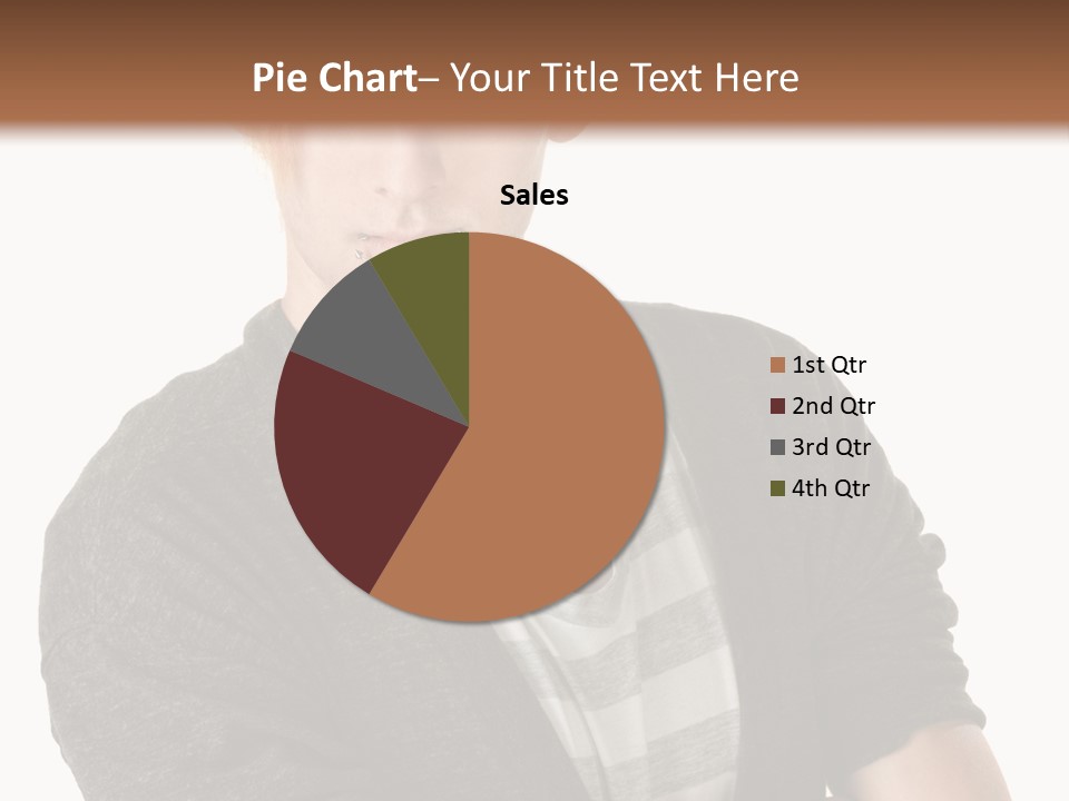 Guy With Mohawk PowerPoint Template