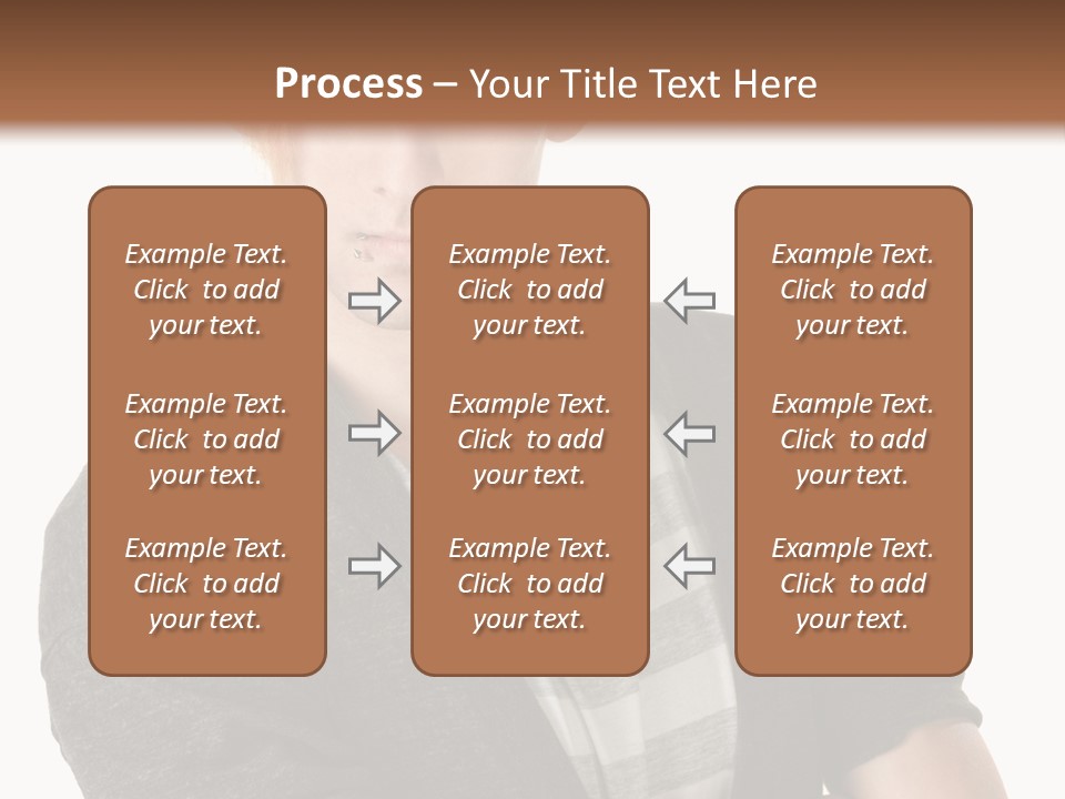 Guy With Mohawk PowerPoint Template