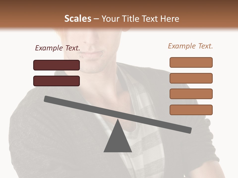 Guy With Mohawk PowerPoint Template