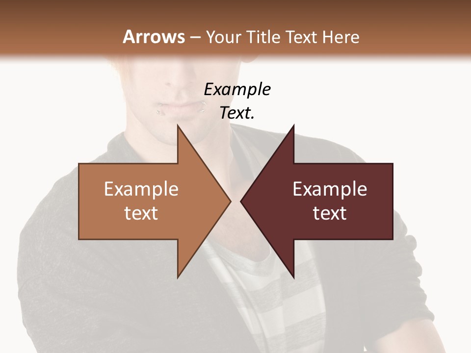 Guy With Mohawk PowerPoint Template