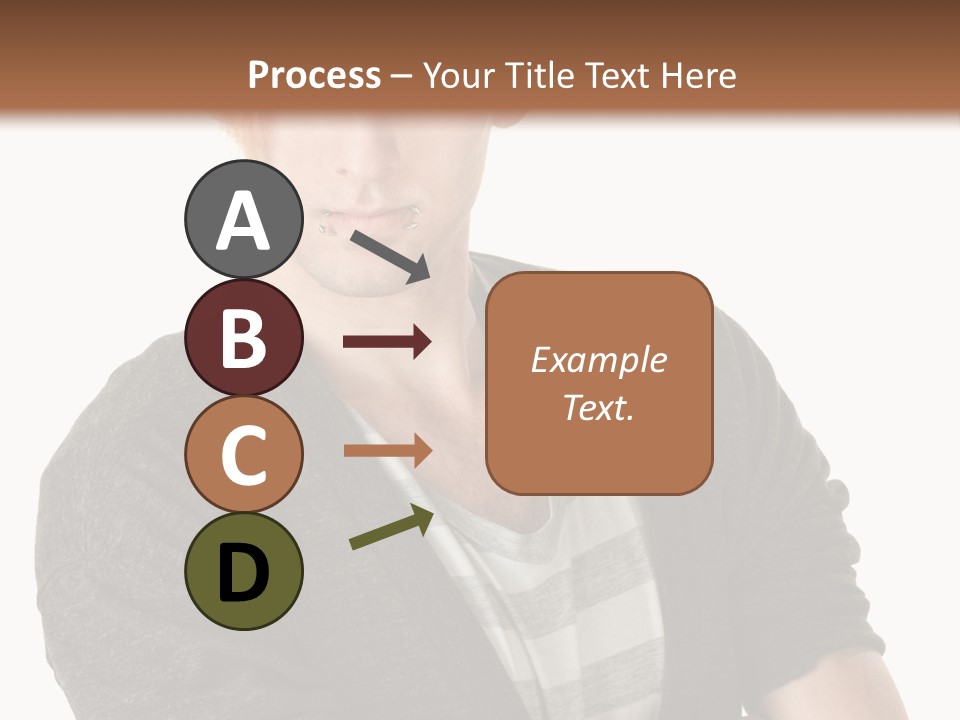 Guy With Mohawk PowerPoint Template