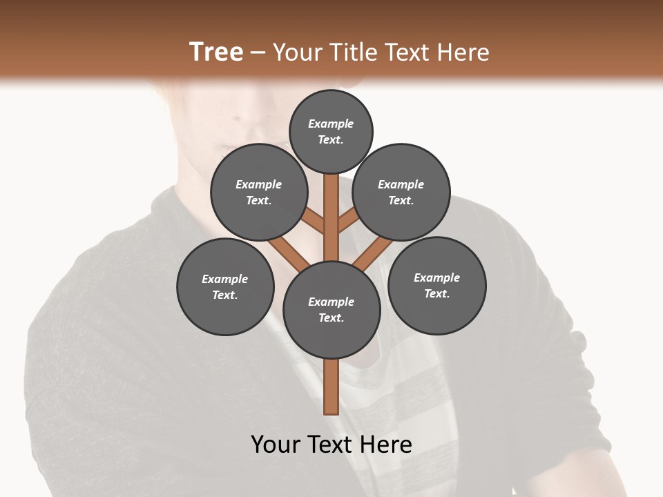 Guy With Mohawk PowerPoint Template