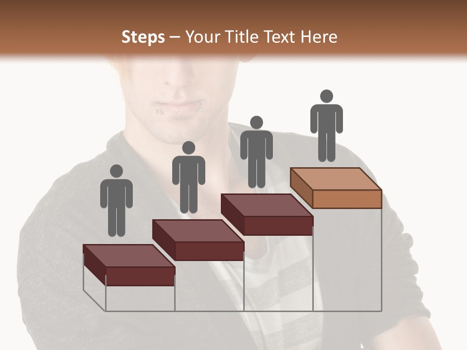 Guy With Mohawk PowerPoint Template