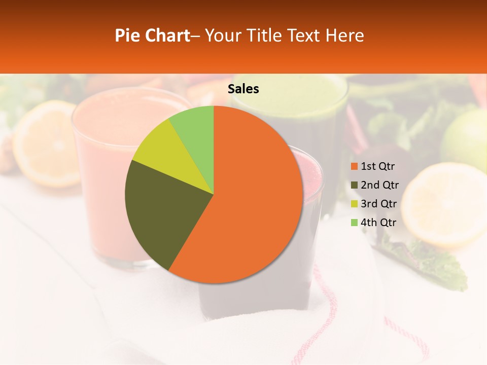 Carrot Juice, Beets With Herbs PowerPoint Template