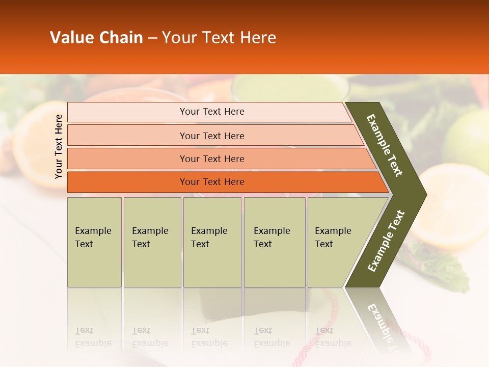 Carrot Juice, Beets With Herbs PowerPoint Template