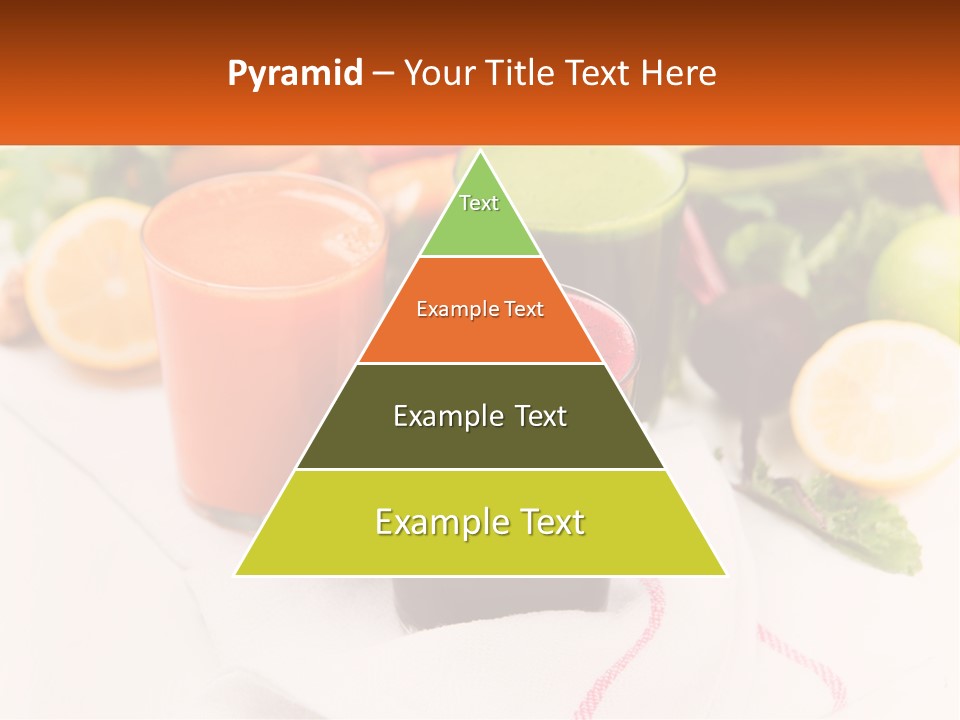 Carrot Juice, Beets With Herbs PowerPoint Template