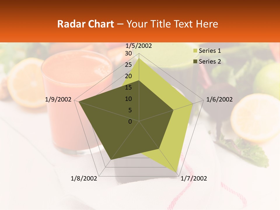 Carrot Juice, Beets With Herbs PowerPoint Template