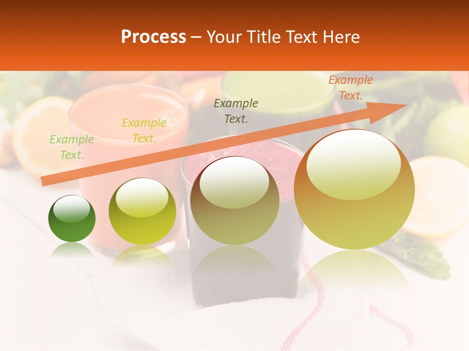 Carrot Juice, Beets With Herbs PowerPoint Template