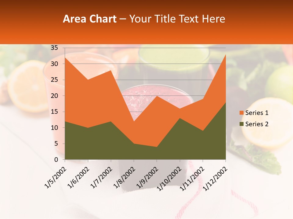 Carrot Juice, Beets With Herbs PowerPoint Template