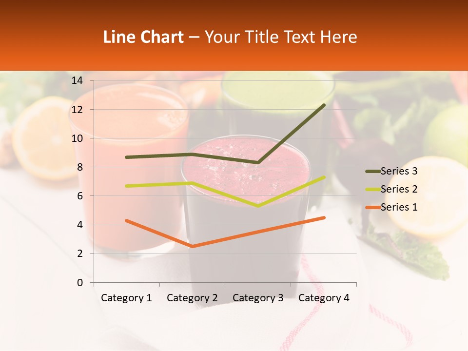 Carrot Juice, Beets With Herbs PowerPoint Template