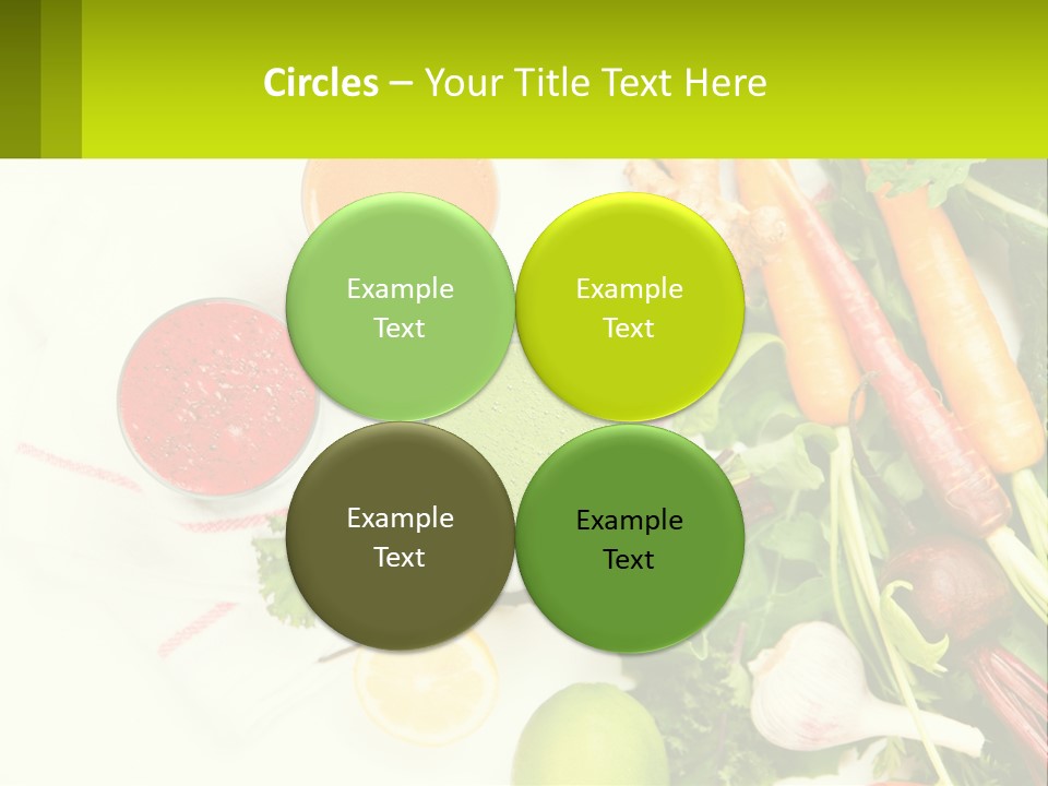 Vegetable Juice PowerPoint Template