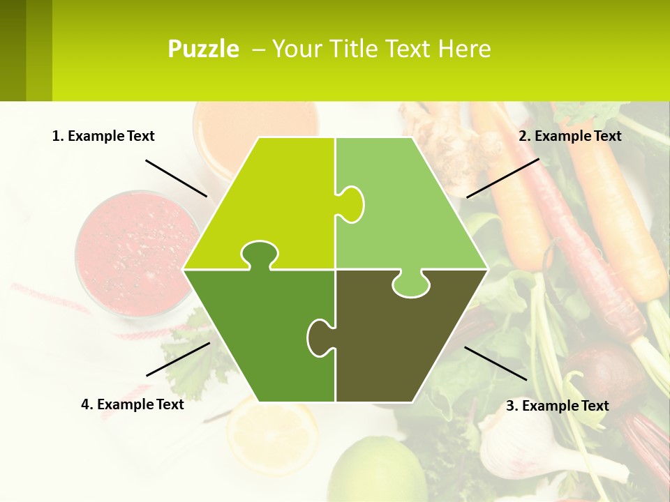 Vegetable Juice PowerPoint Template
