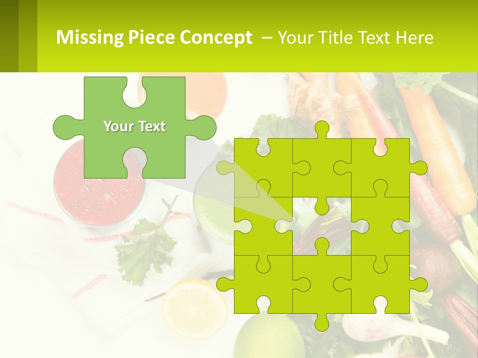 Vegetable Juice PowerPoint Template