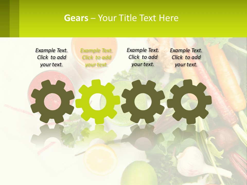 Vegetable Juice PowerPoint Template