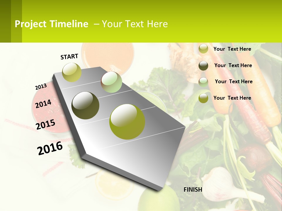 Vegetable Juice PowerPoint Template
