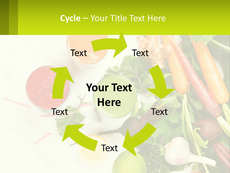 Vegetable Juice PowerPoint Template