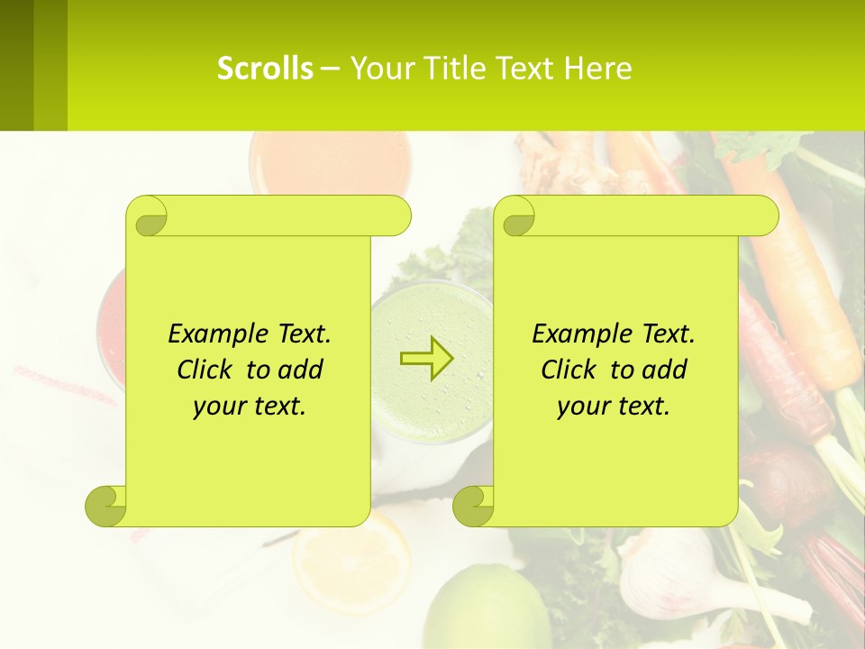 Vegetable Juice PowerPoint Template